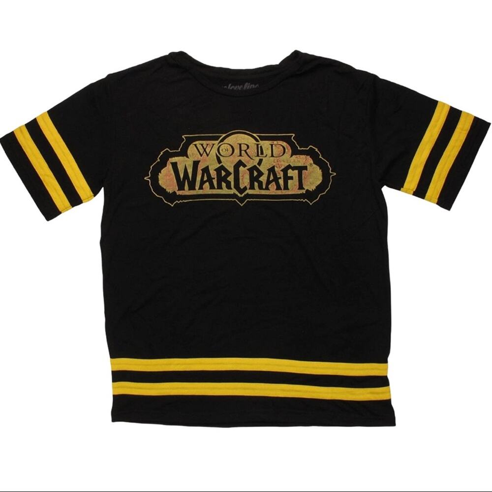 WeLoveFine World Of Warcraft Black Tee Shirt Women's Size XL New With Tags